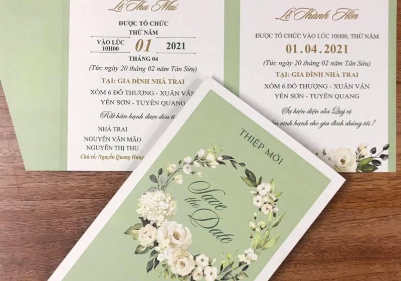  Top 3 những địa chỉ in thiệp cưới tại Quảng Ngãi uy tín nhất