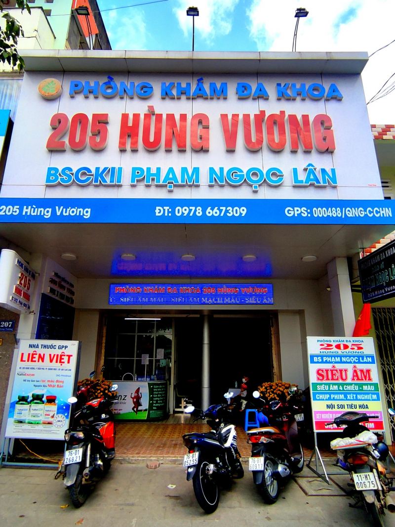 205 Phòng Khám Đa Khoa Hùng Vương